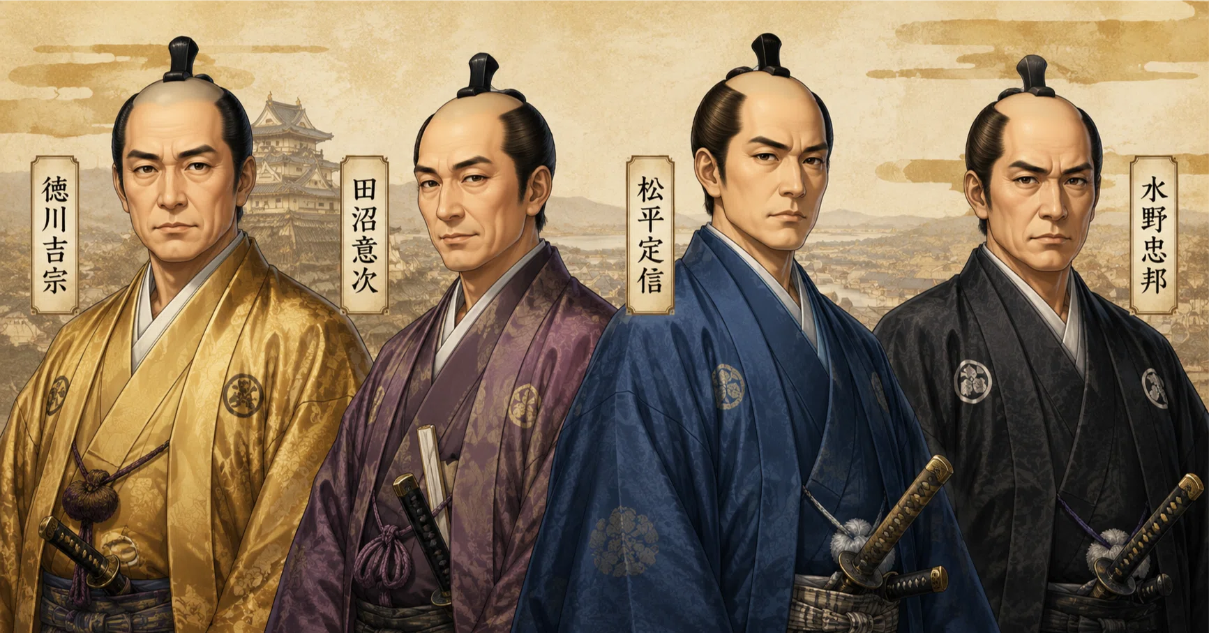 中学受験社会】江戸時代の三大改革＋田沼政治を整理する（緊縮財政vs