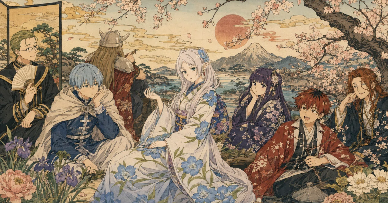 物語編集室｜フリーレン、浮世絵になる。大喜利とドクペの先に現れた