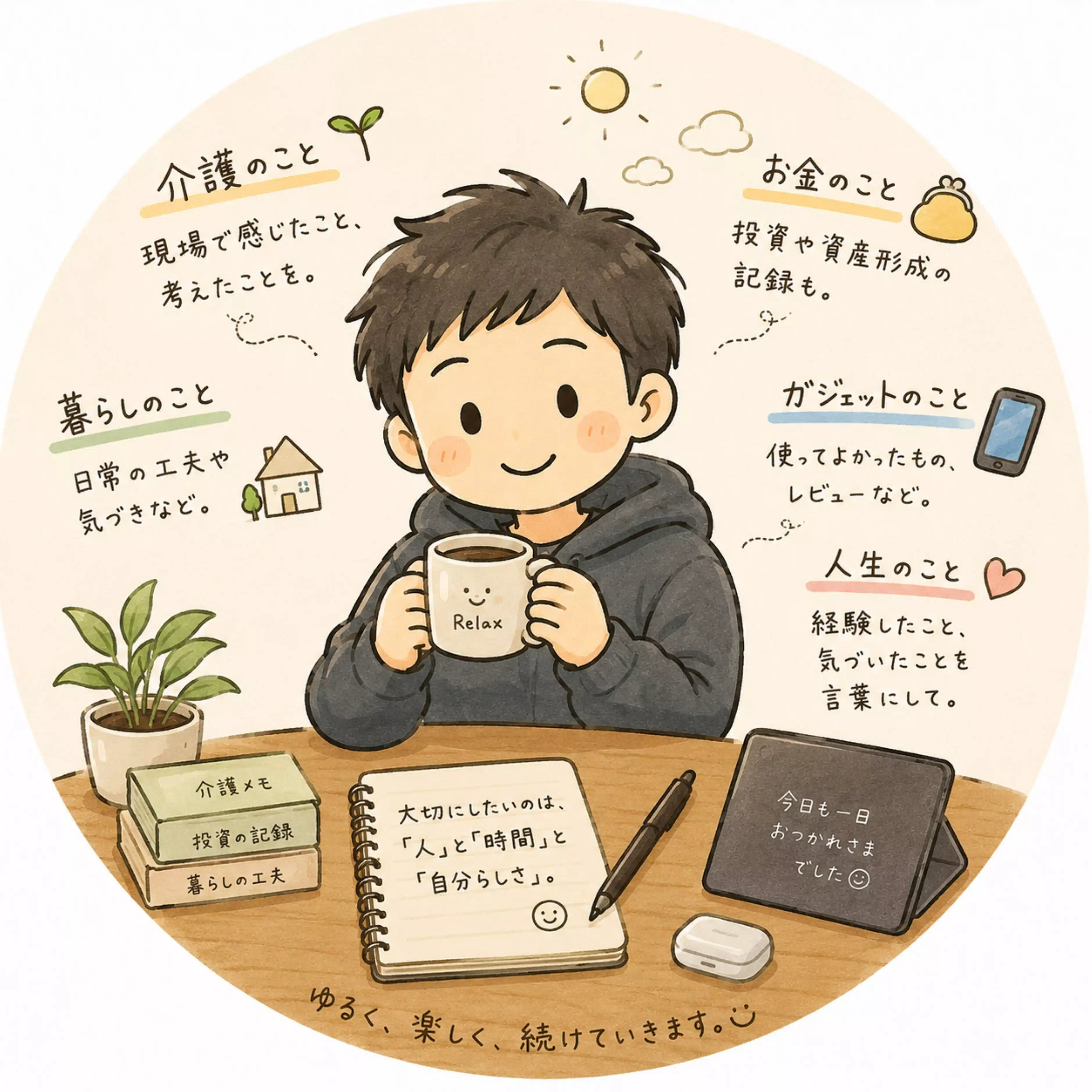 「しんさくの介護と暮らしの記録」