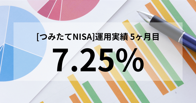 【実績:5ヶ月目】米国株式インデックス(S&P500)で、つみたてNISA〜平凡でもできる最強の資産運用〜