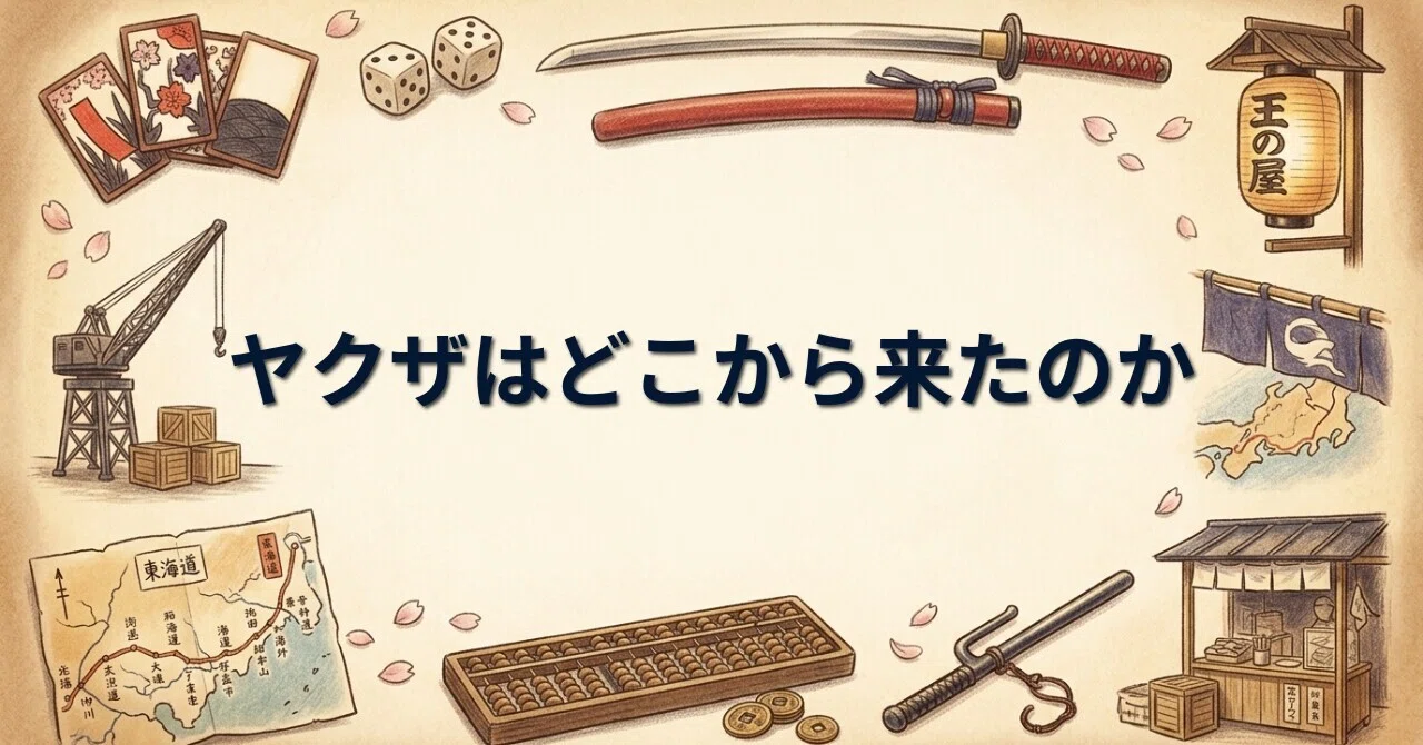 ヤクザ 語源
