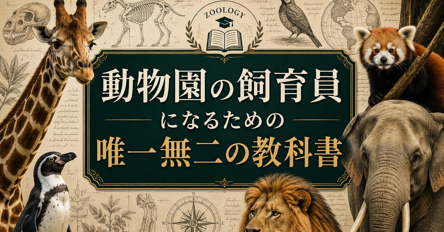 飼育員になるための唯一無二の教科書②｜藤井 匠也（ZOO TIME園長