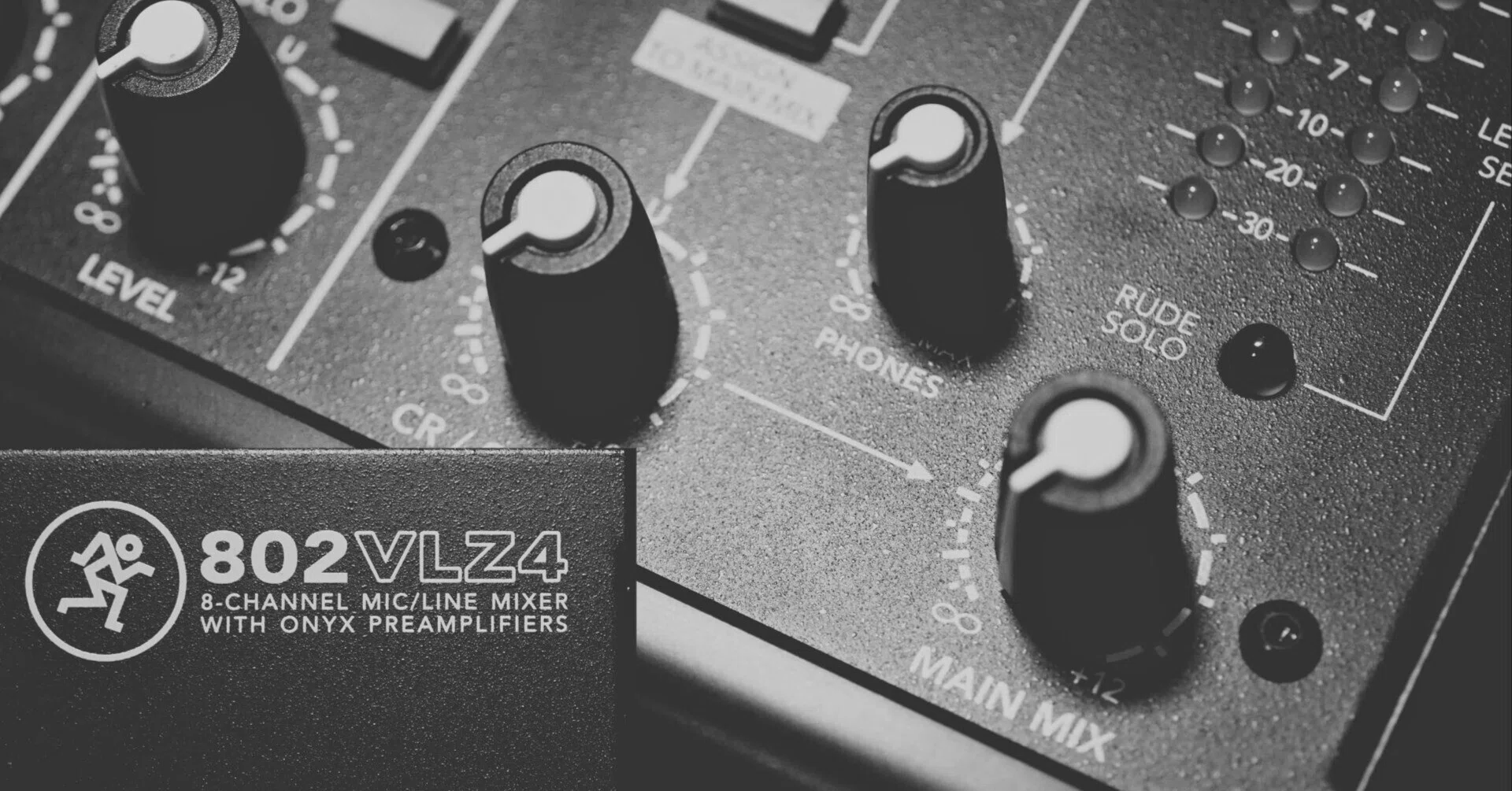 図解 】 アナログミキサーの仕組みと使い方 | MACKIE 802VLZ4｜ぼんちゃん