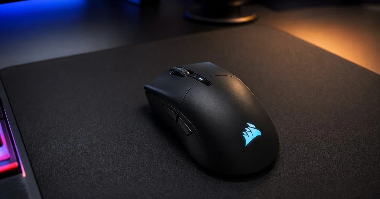 CORSAIR SABRE RGB PRO WIRELESSレビュー・口コミ評判と特徴 79g軽量