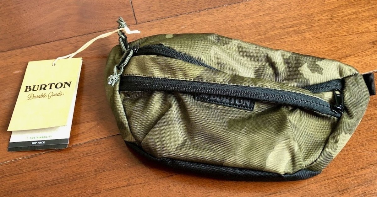 アウトドアの小物入れにバートン ウエストバッグ 3L Hip Pack