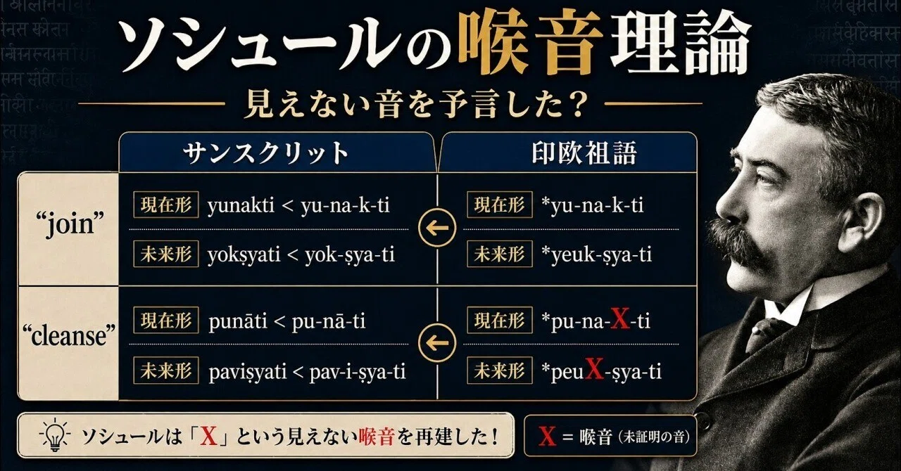 チャレンジ！印欧祖語の喉音理論｜志賀十五