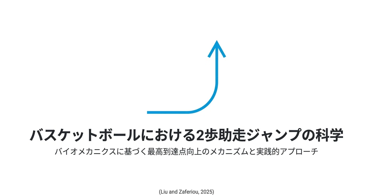 バスケットボールにおける2歩助走ジャンプの科学