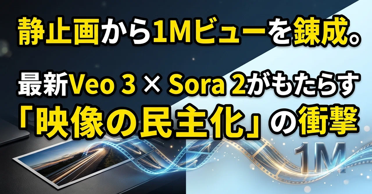 Veo 3 × Sora 2: из статичного изображения — в реалистичное видео