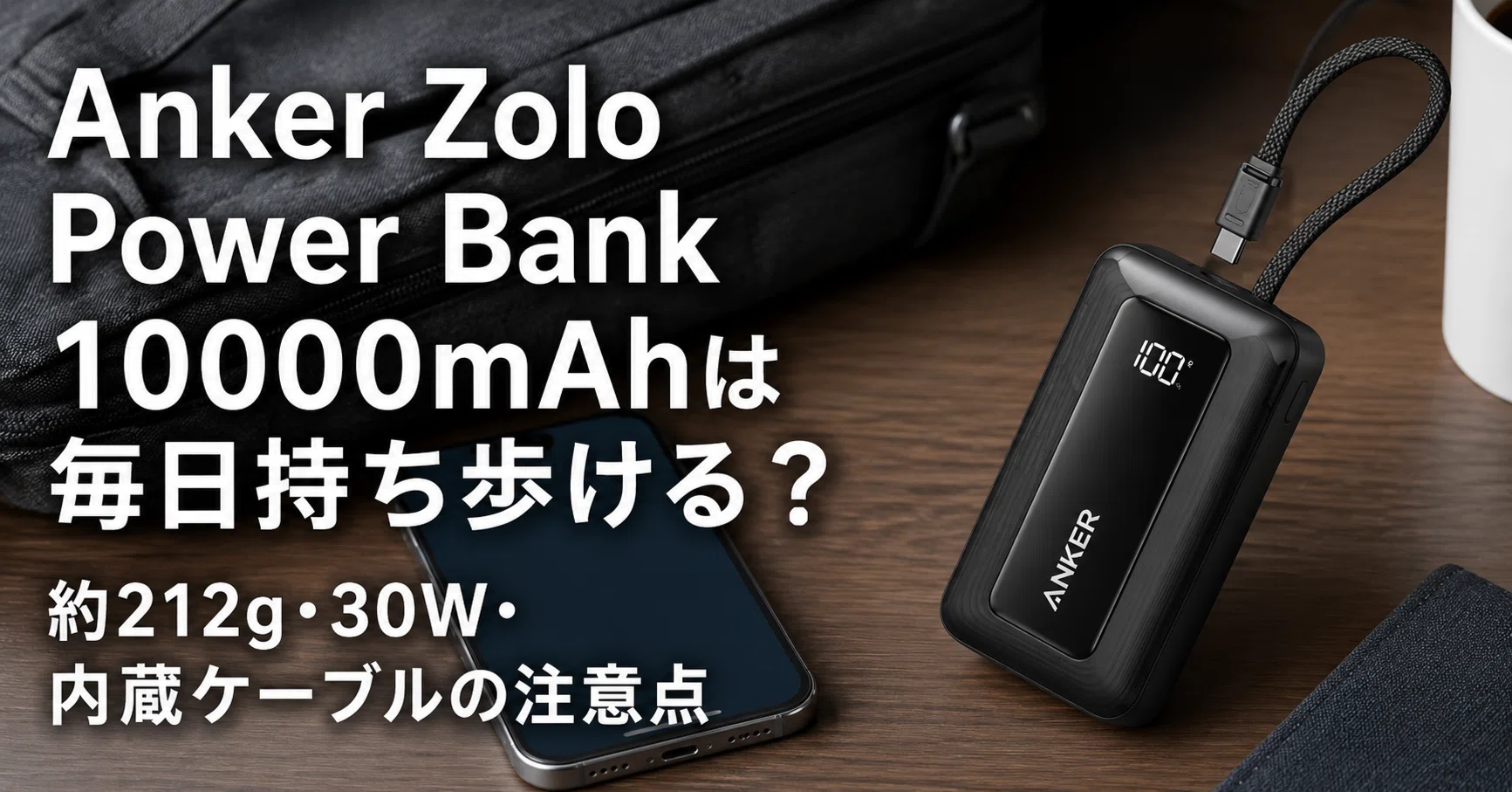 Can you carry the Anker Zolo Power Bank 10000mAh every day? Notes 