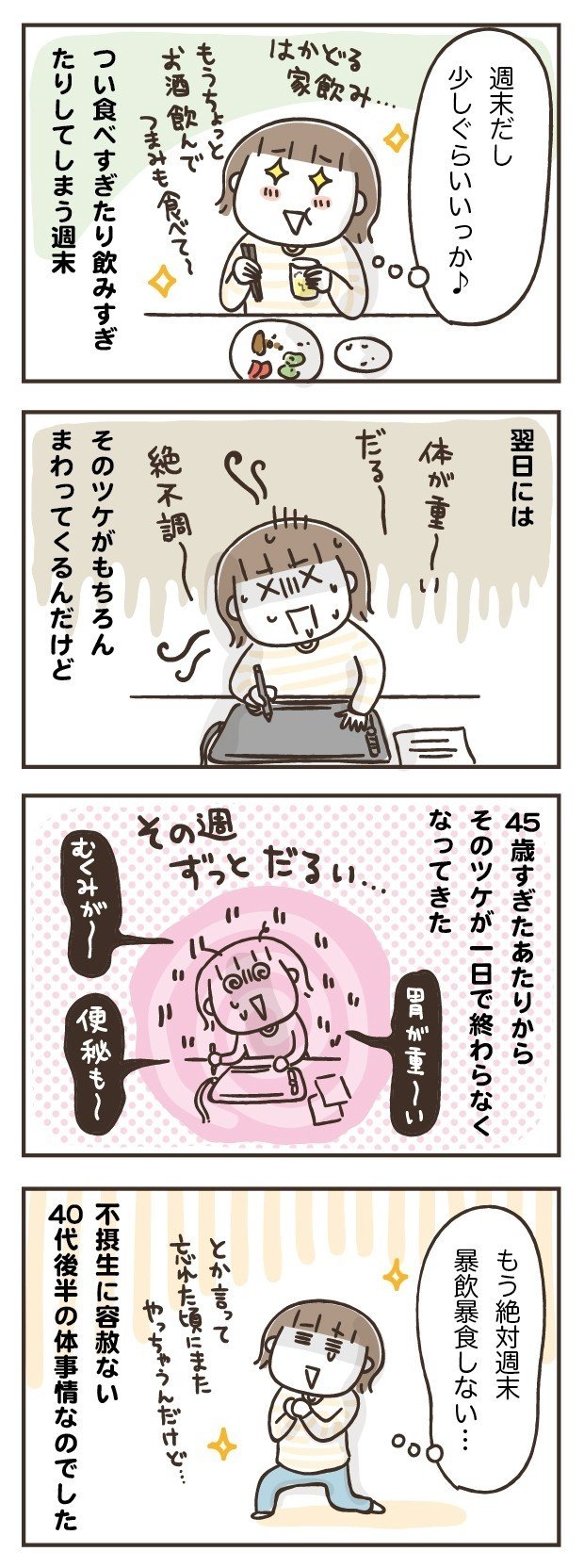 40代後半の不摂生 フカザワナオコ Note