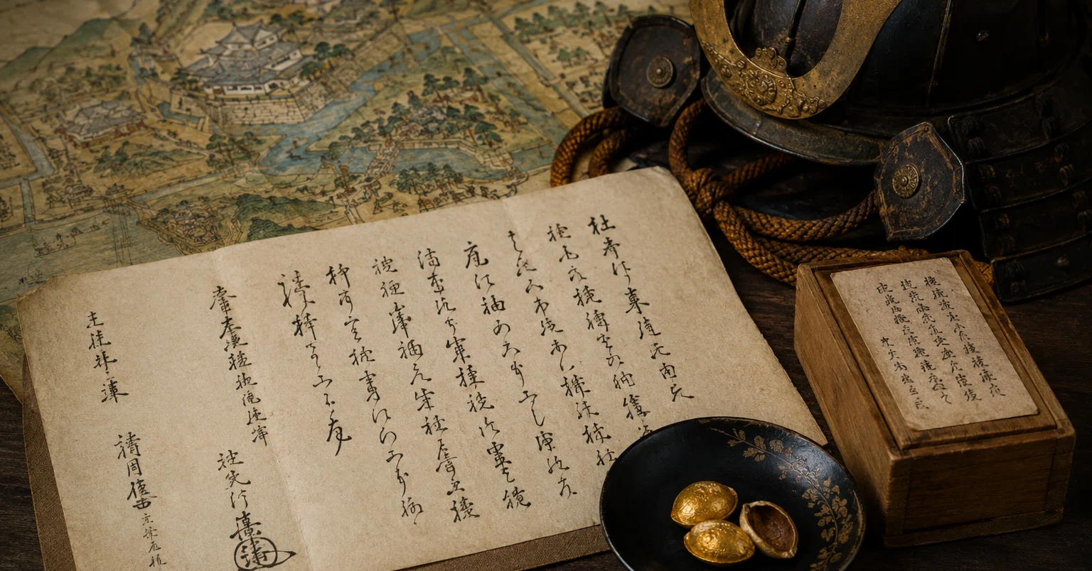 【七福】　明治時代　沈金　在銘　友春　蔵出し　寺院　武家　Japan 大名 44年間ゴミになりかけた古文書が、歴史の定説をひっくり返した——吉川