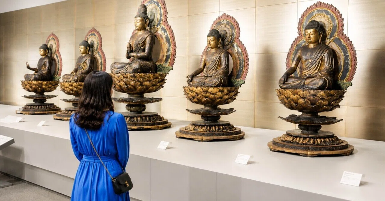 京都国立博物館 鑑賞記1階〜平安仏像・神像と狛犬・雛人形・西行の書
