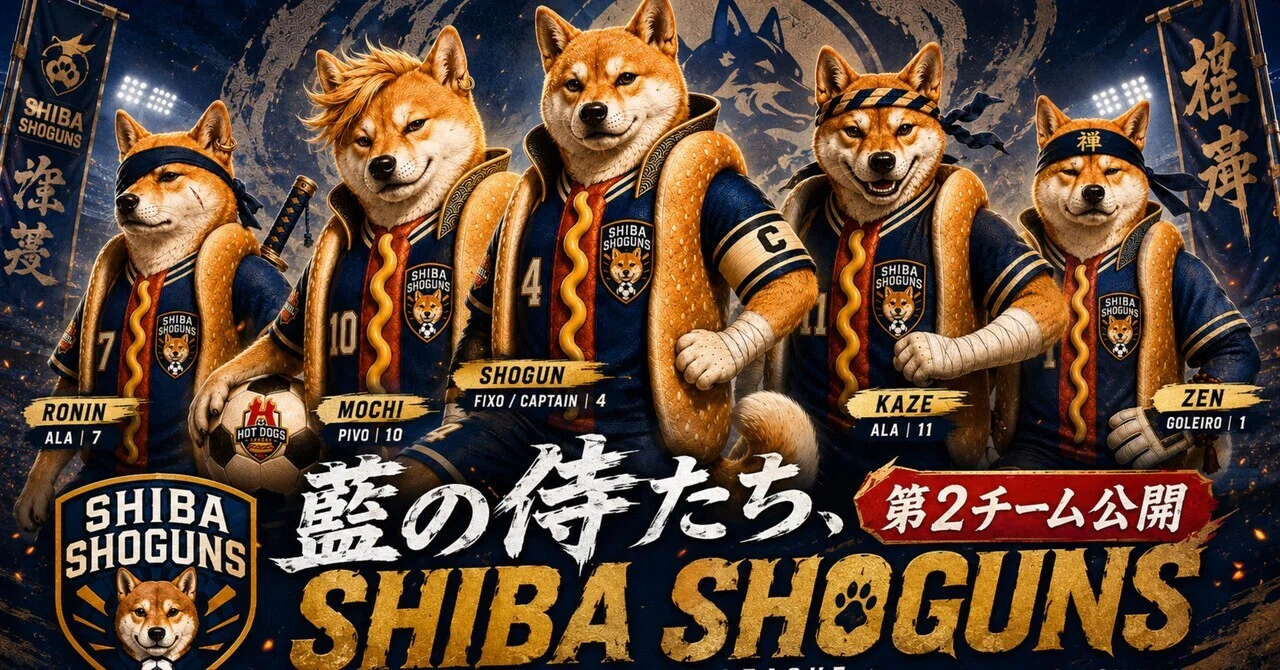 The Indigo Samurai, SHIBA SHOGUNS｜YoHey｜変愛研究員🧪