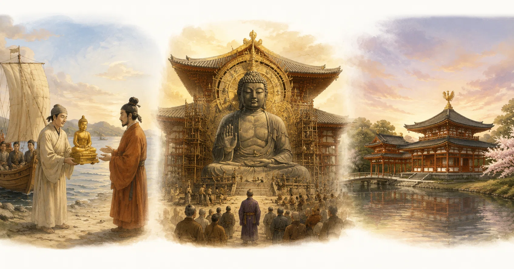 仏教伝来200周年」への違和感から始まった、東大寺と平等院を繋ぐ数字