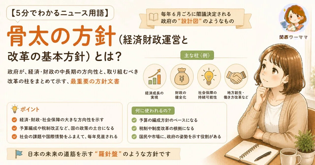骨太 と は
