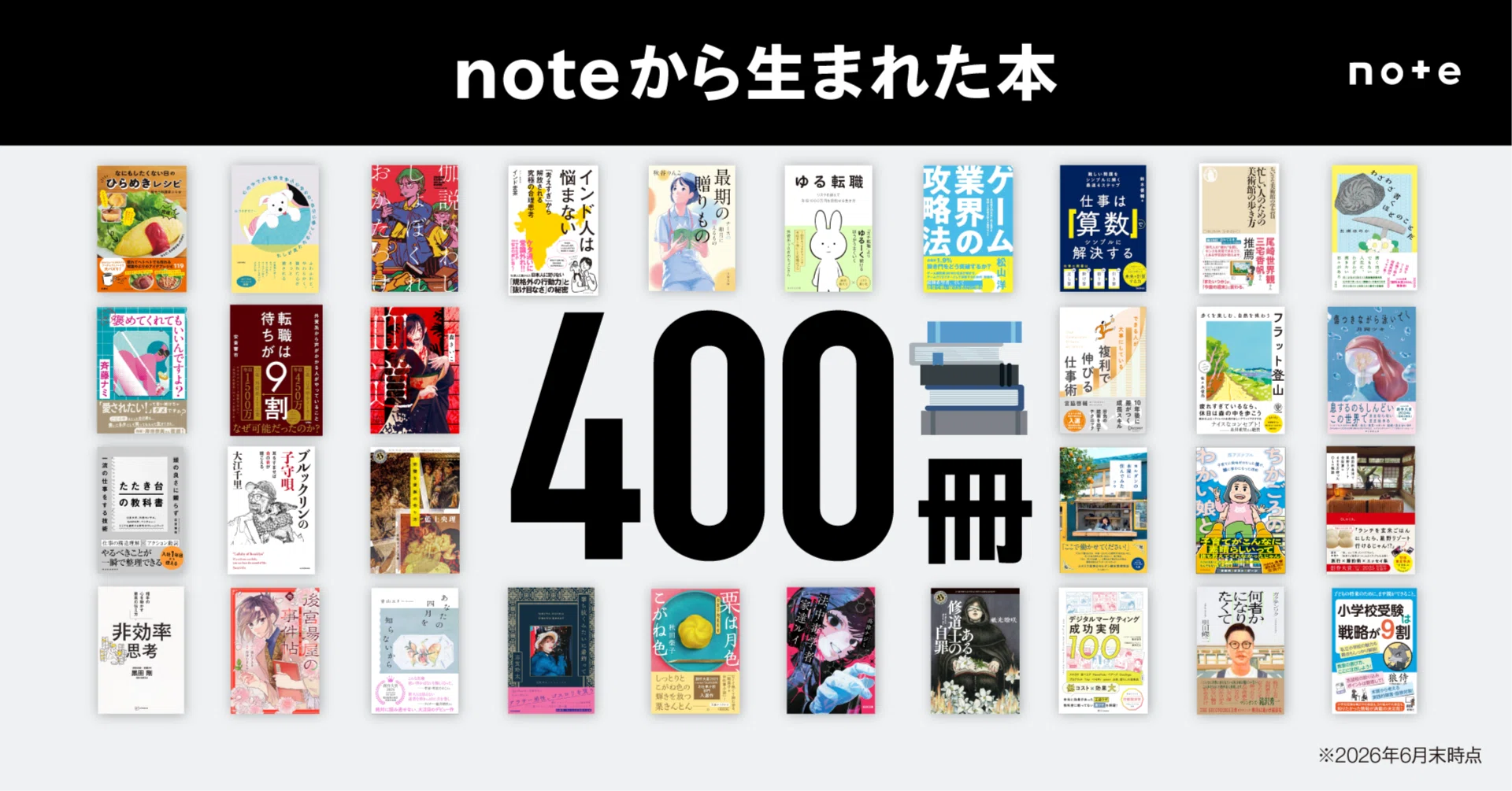 経営情報レポート　合冊本　第5巻 note発の書籍、400冊を突破！創作大賞からの書籍化・映像化も加速
