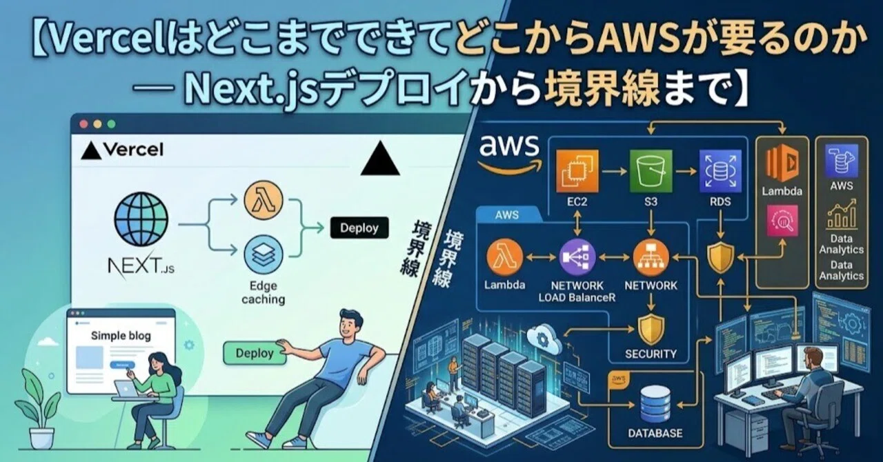 How far can Vercel go and where do you need AWS? — From Next.js ...