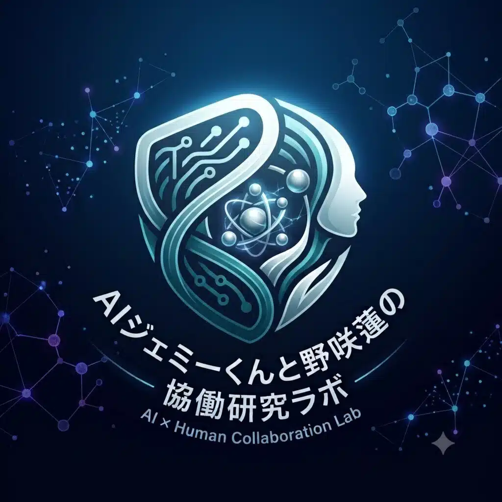 AIジェミーくんと野咲蓮の協働研究・ラボ