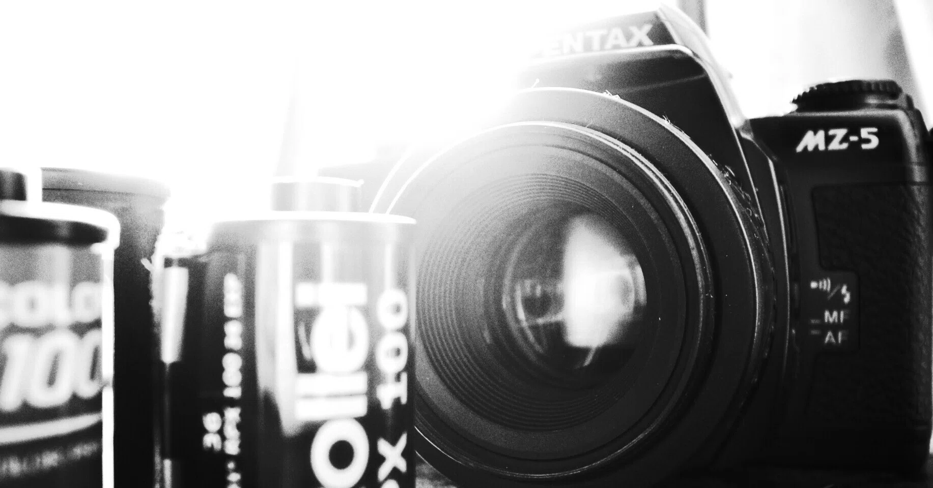 今からフィルム現像します。PENTAX MZ-5で撮ったRollei RPX100と