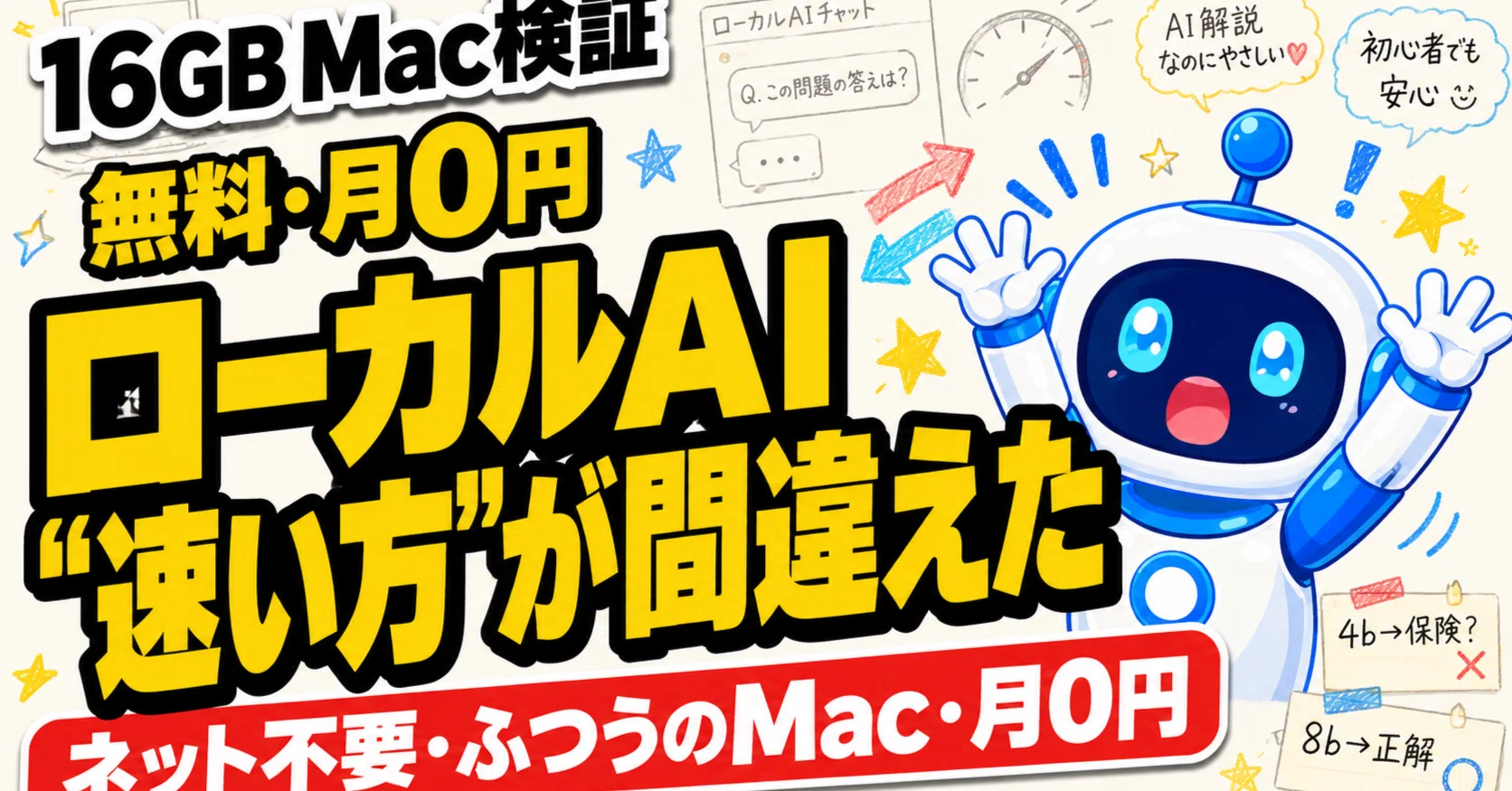 16GBのMacで