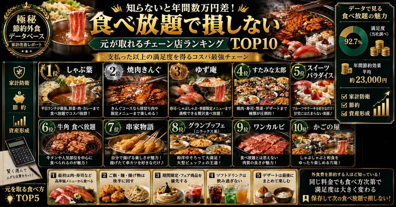 食べ 放題 チェーン 店