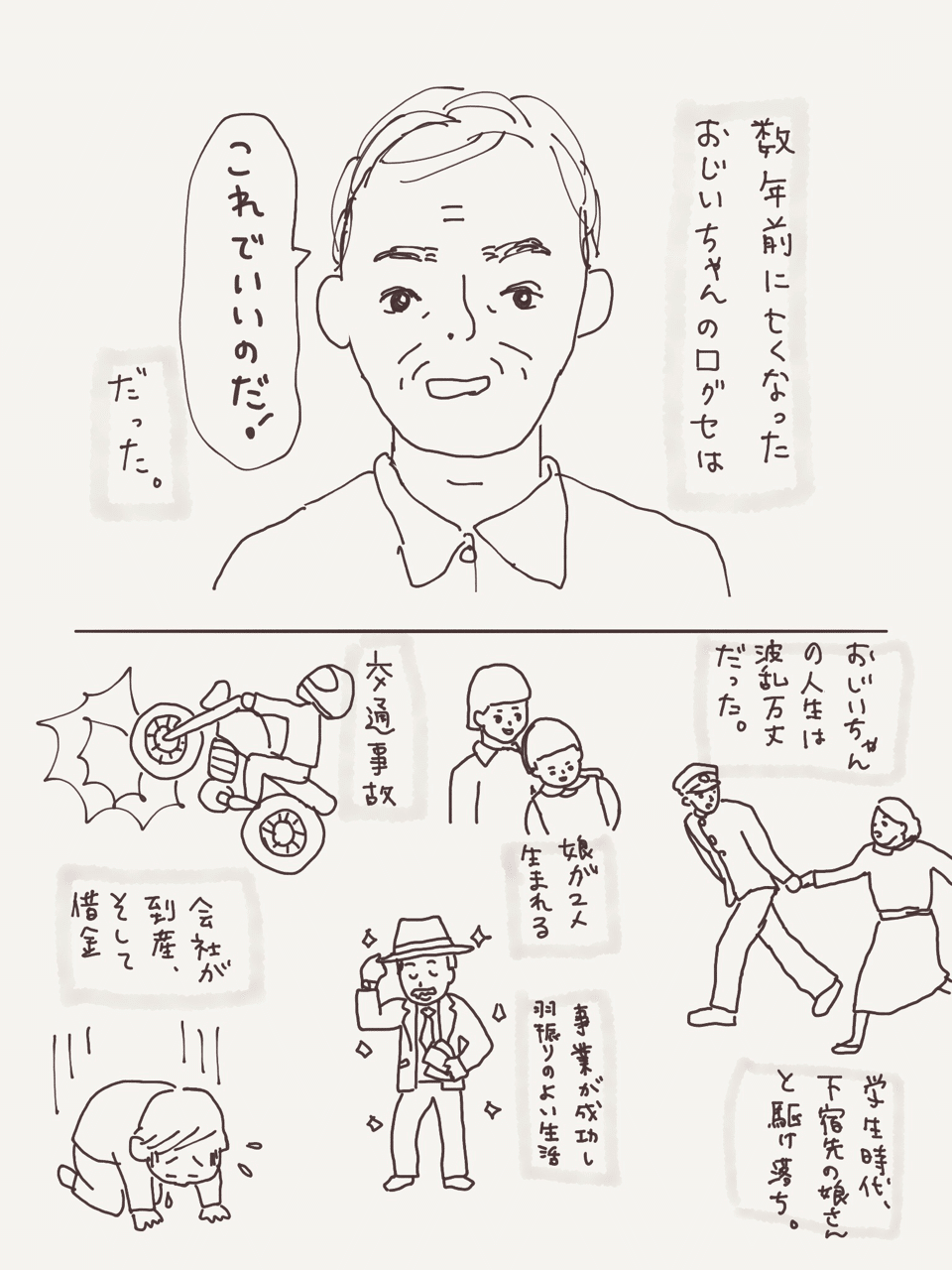 おじいちゃんの日記 エッセイマンガ あい茶 Note おじいちゃんの日記 エッセイマンガ あい茶 Note