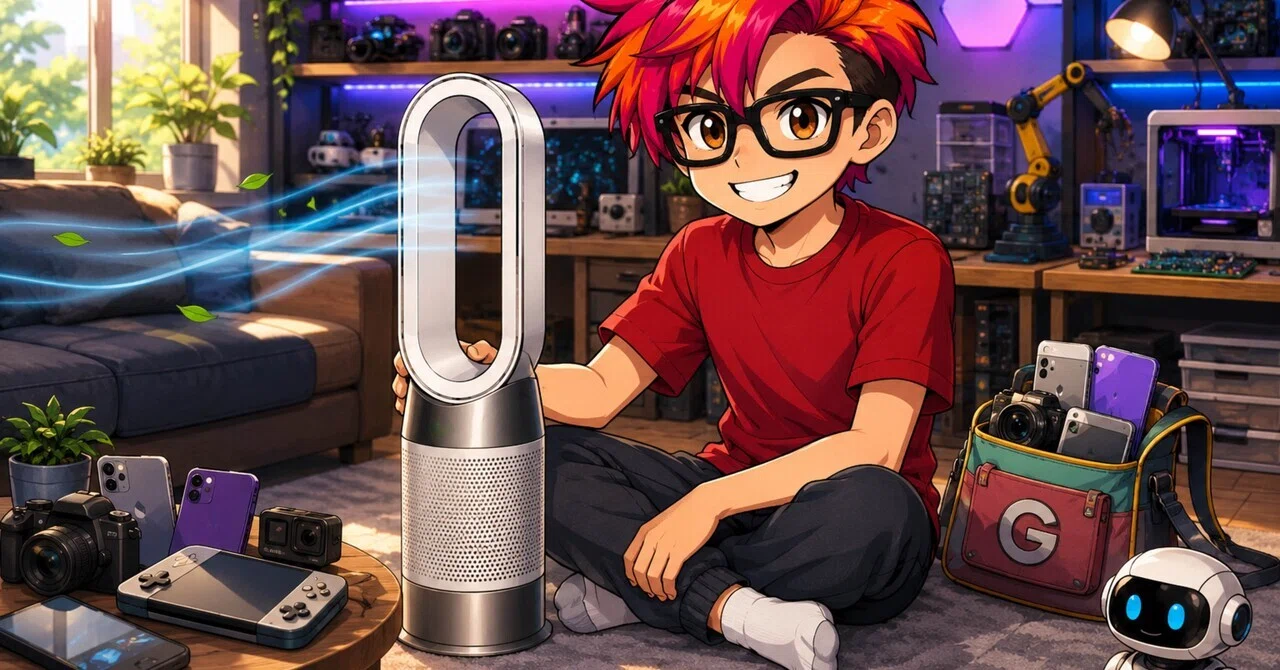 ダイソン HP10 WW 空気清浄ファンヒーター｜夏冬通して使う｜ガジェちゃん