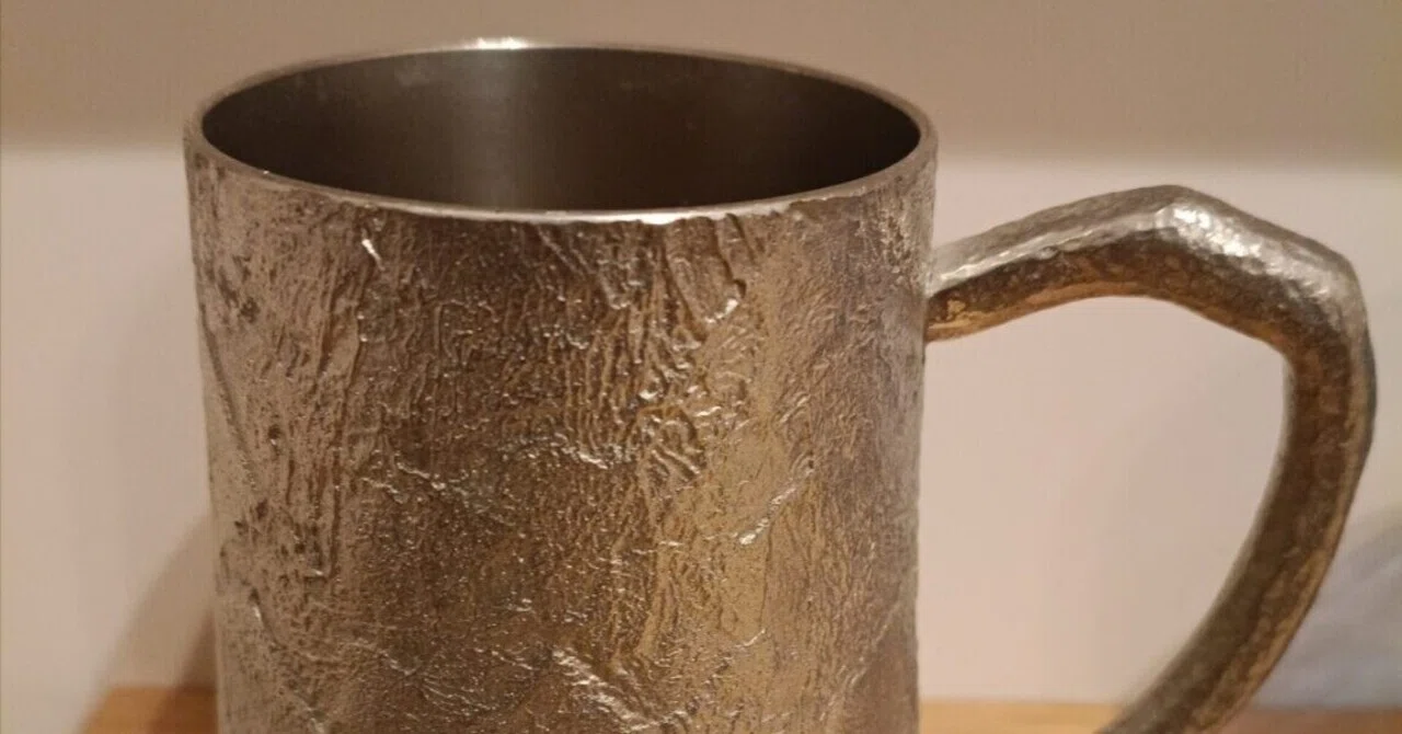 大阪錫器「かたらい」錫ジョッキレビュー｜泡がうまい。一生モノの酒器