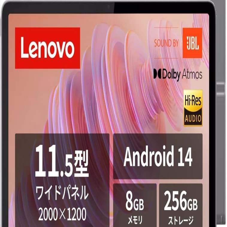 Lenovo Tab Plus タブレット (11.5インチ ワイド パネル MediaTek