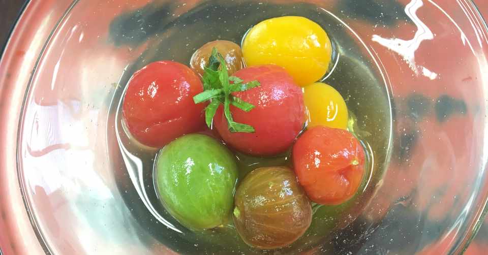 お料理 ミニトマトのマリネ 調理時間 15分 たけうちたろう Note