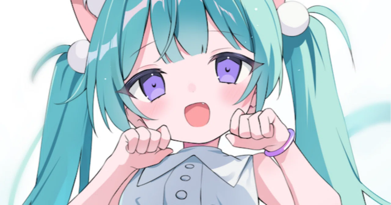 作品紹介「にゃんにゃん」｜ITお絵描きクリエイターゆきみ