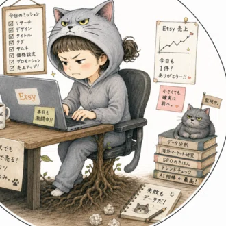 さち岡🐱AI片手に海外デジタル販売に挑戦する心配性系主婦