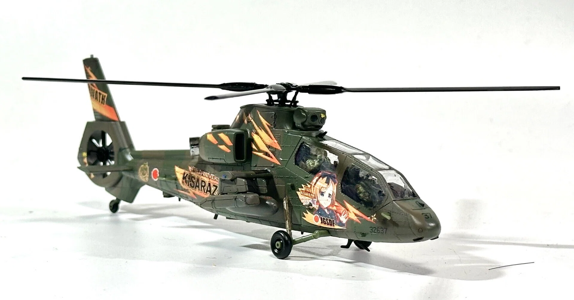 1/72 OH-1『痛オメガ（木更津柚子）』製作記⑥完成！｜はるさー