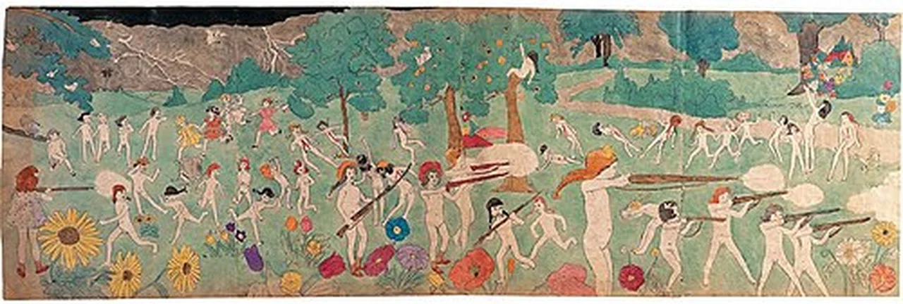 ヘンリー・ダーガーの絵画