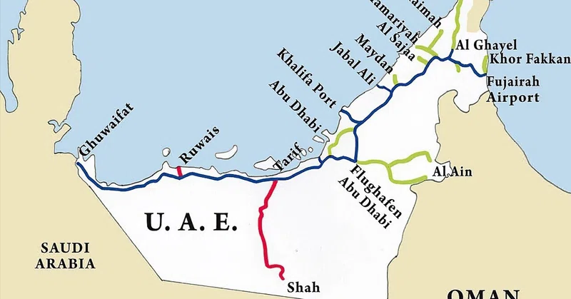 なぜ今、都市間旅客鉄道が走るのか？　～UAE「点から線」への国土再編～