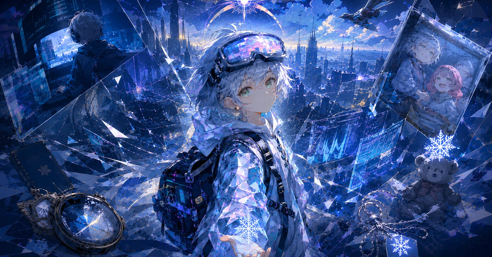 AIイラスト サムネ編】✦世界観を巡らせる。一枚の中に、物語を