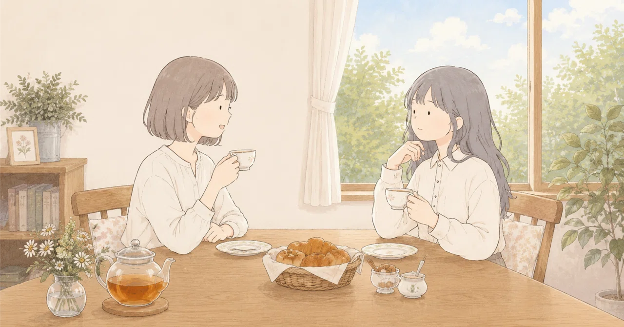 お友達の家に行きました|くろ