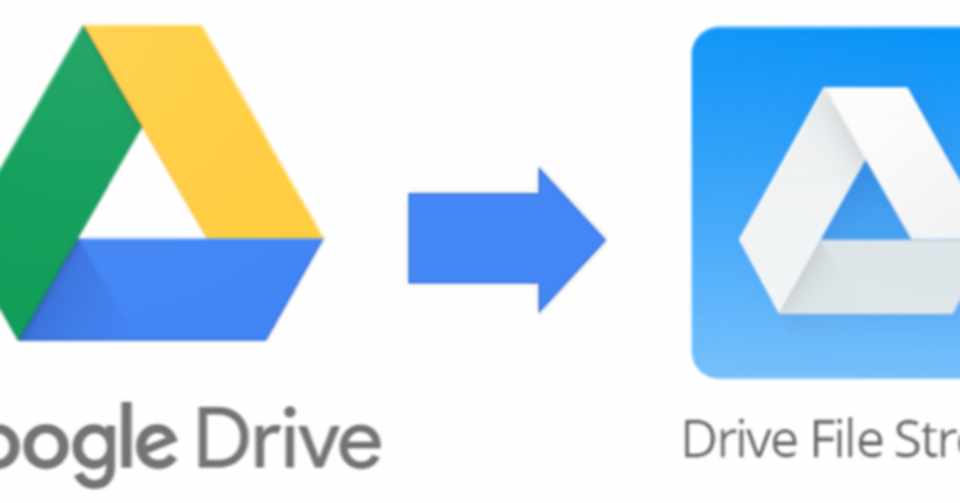 Googleドライブ Drive File Stream 近藤敏矢 Note