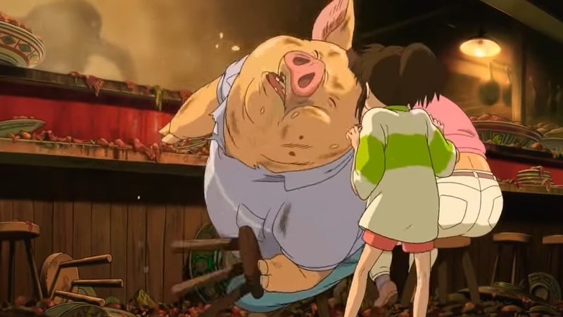 小話 豚になるシーンを見た私 7歳 Oka Pako Note