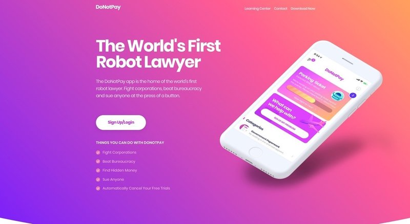 Banners_and_Alerts_と_DoNotPay_-_The_World_s_First_Robot_Lawyer