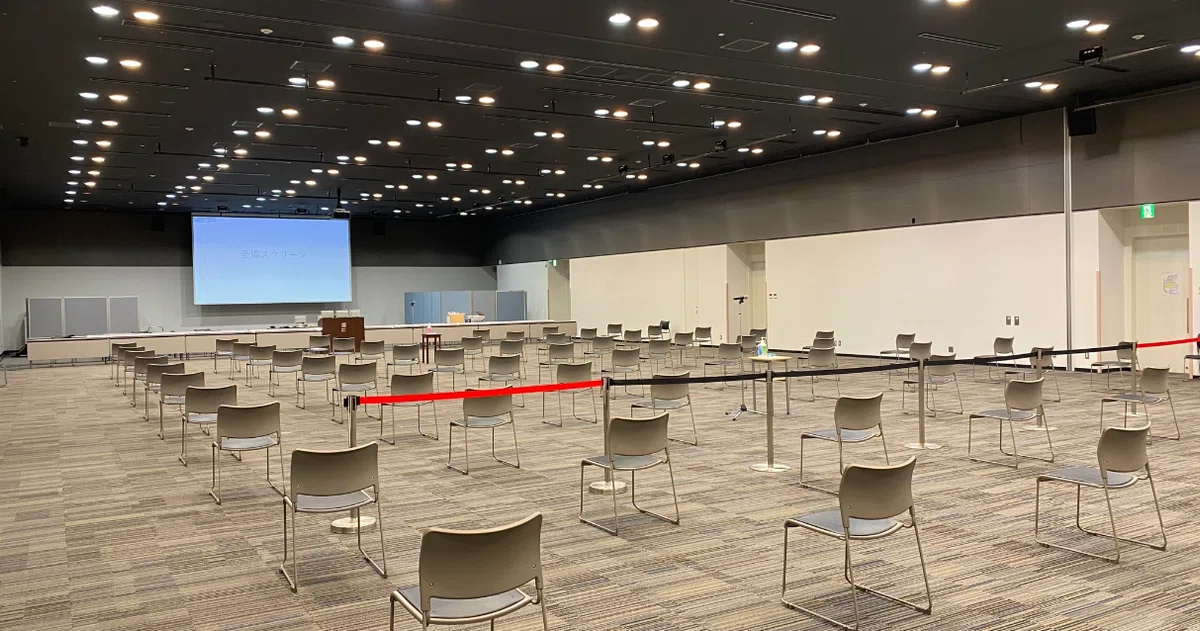 自社の株主総会の設営を見学してみた→サーモグラフィーなど細心の注意を払っていた｜NECネッツエスアイ株式会社(公式)