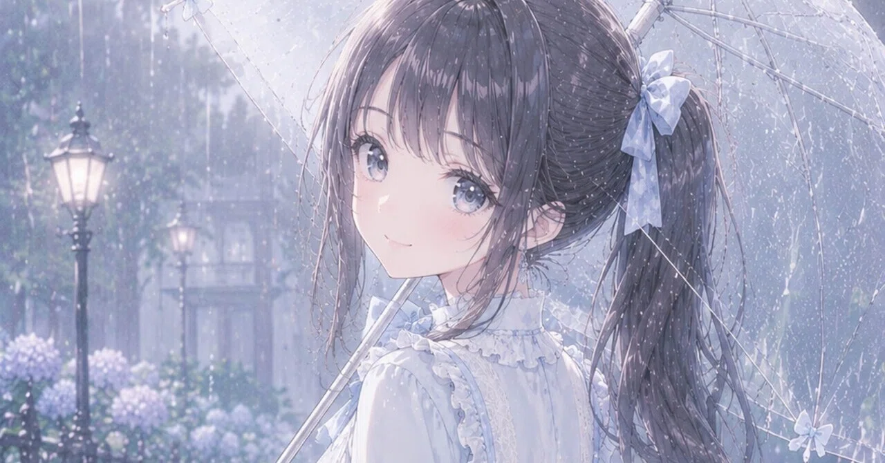 雨音と一緒に、今日も頑張る｜さくらmiduki1414