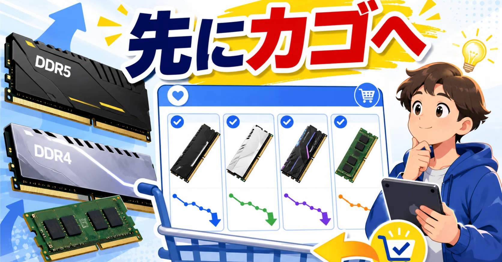 プライムデー2026｜DDR4やDDR5は安くなる？ ｜pc_masami