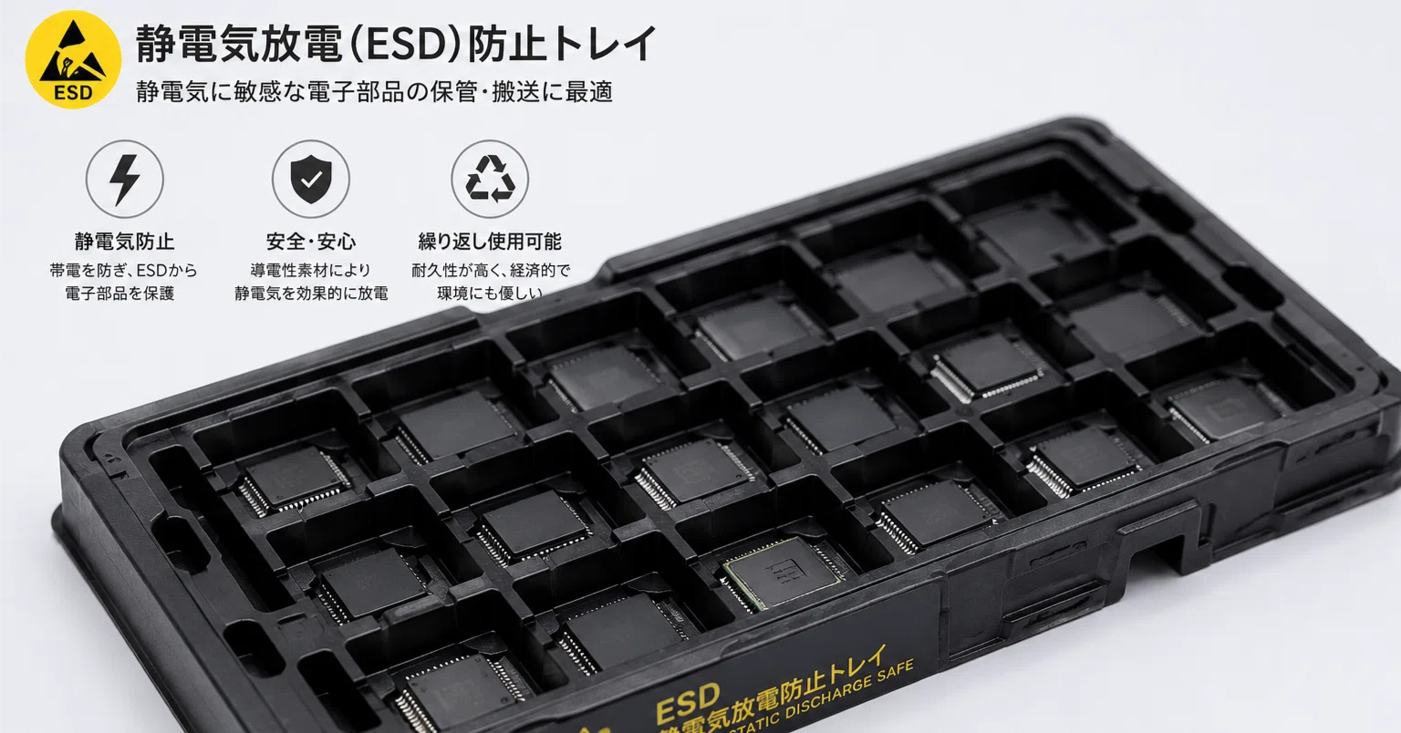 静電気放電 ESD 防止トレイの世界市場規模 年平均成長率8 9 予測 最新トレンドと需要変化2026-2032 QYResearch