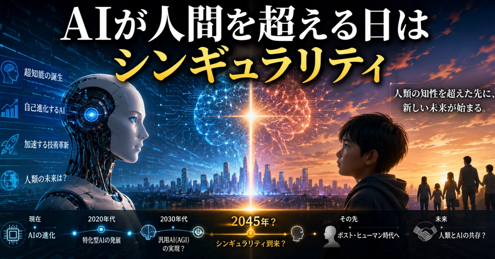 AIが人間を超える日は「Xデー」じゃない-シンギュラリティのタイム