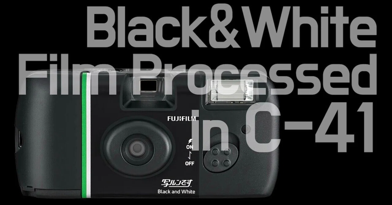 写ルンです」の白黒写真はカラー現像｜絞り開放戦線