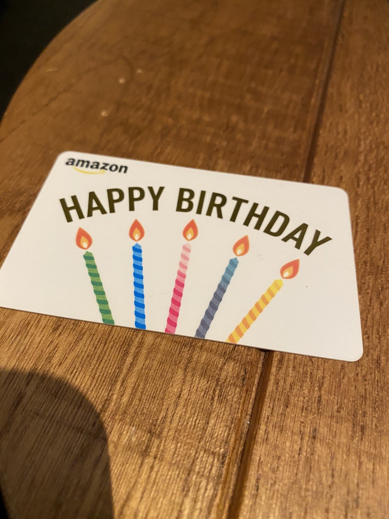 誕生日 プレゼントって考えるの難しいですよね 特に何年もあげているとその人に色々あげたくしてるので何が欲しいかも分かりきってて迷います そして今年選ばれたのは Amazonギフトカードでした 誕生日ようのも よしゅや Note