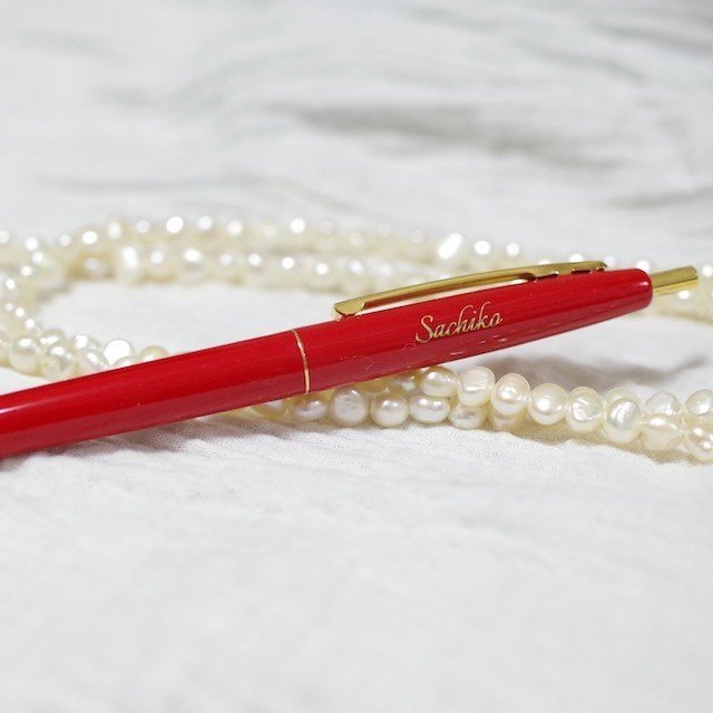 こだわってます Bicクリックゴールドの名入れボールペン ラブソル Note