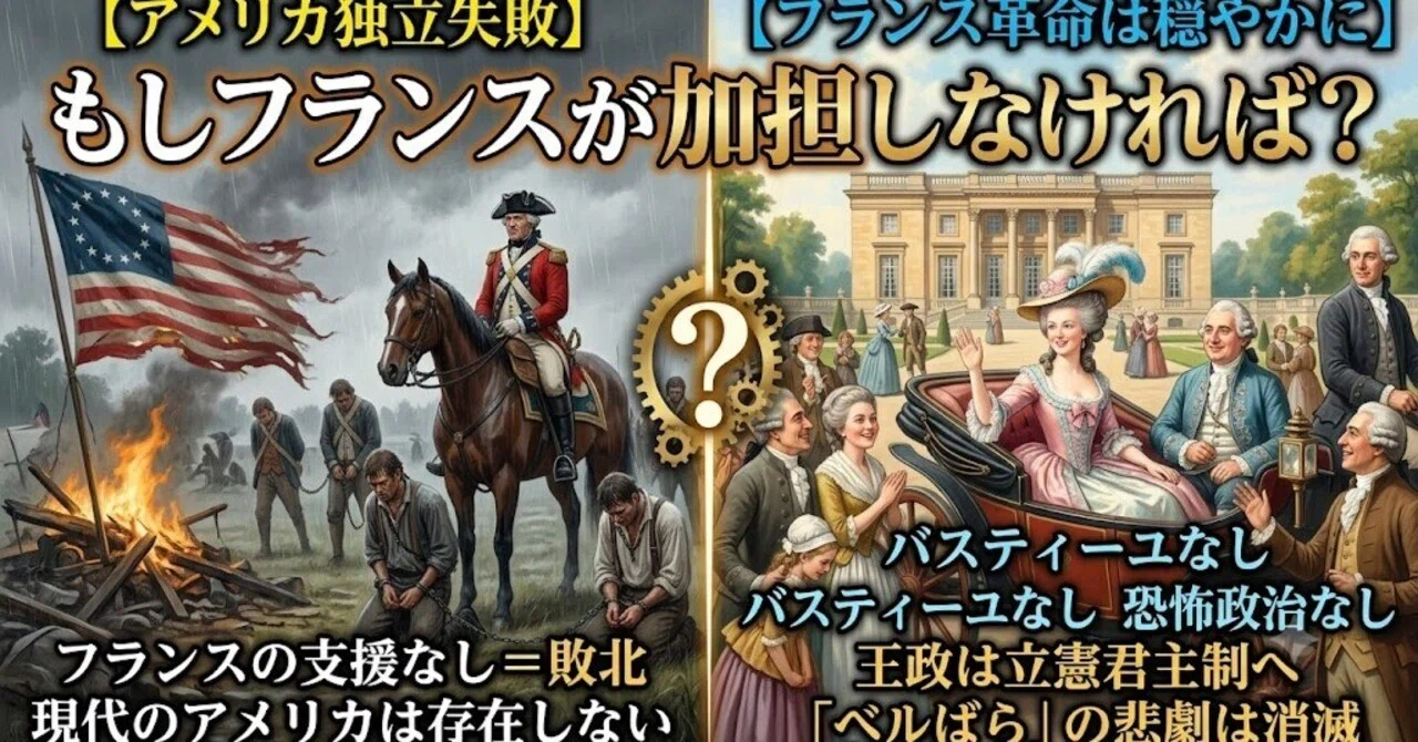アメリカ独立戦争がなかったらベルばらの世界は存在しなかった― 7月4日