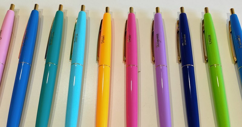 こだわってます Bicクリックゴールドの名入れボールペン ラブソル Note